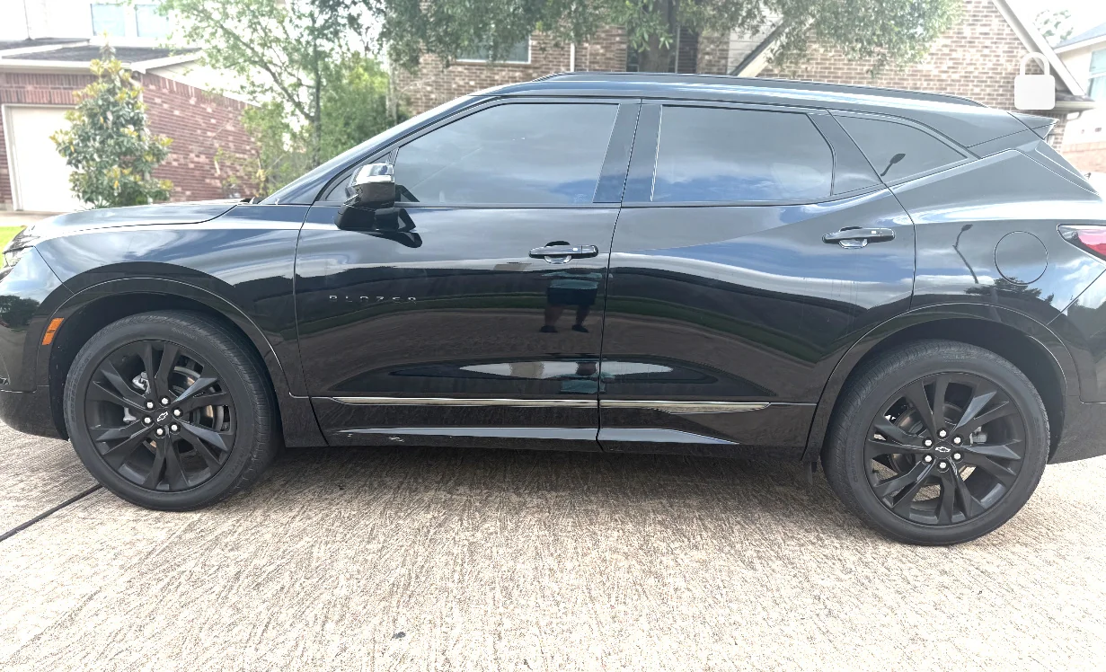 Inside 713 Window tint & Vehicle wraps — wrap shop and install bay